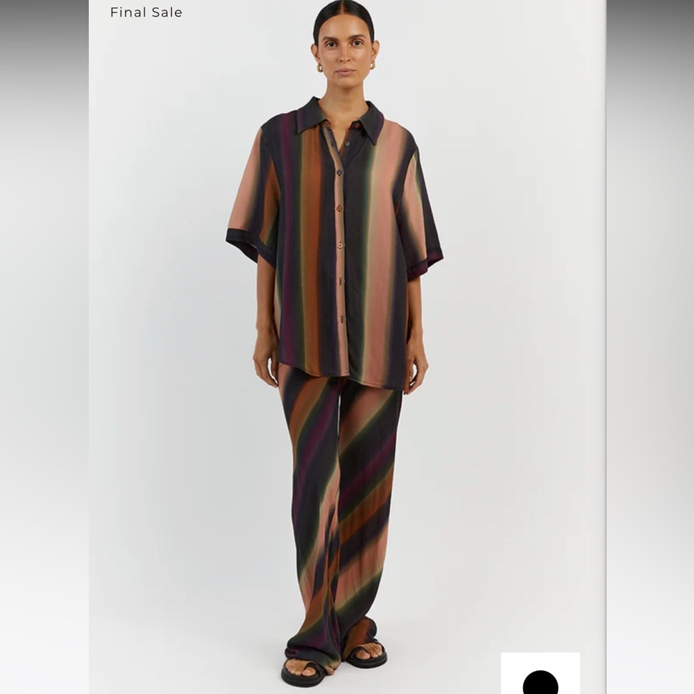 DISSH Multicolor Striped Pants
